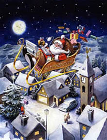 Weihnachten 2003 - Sonderzug zum Weihnachtsbrunch beim Brockenwirt