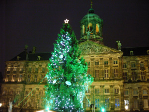 Weihnachten 2004 - Größter Weihnachtsbaum der Niederlande