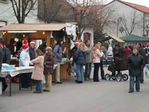 Weihnachten 2005 - Weihnachtsmarkt Andau