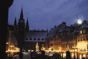 Weihnachten 2005 - Weihnachtsmarkt Ansbach