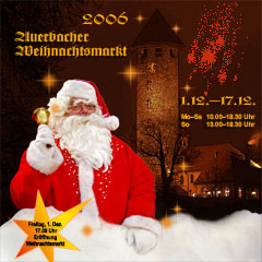Weihnachten 2004 - Weihnachtsmarkt Auerbach