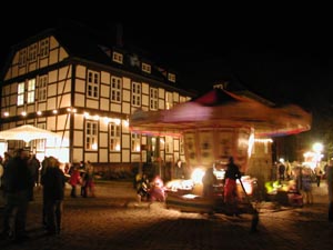 Weihnachten 2004 - Weihnachtsmarkt auf Burg Bodenteich