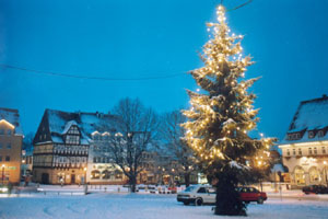 Weihnachten 2005 - Weihnachtsmarkt Bad Frankenhausen