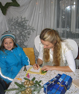 Weihnachten 2005 - Ein Kinderschloss zur Weihnachtzeit
