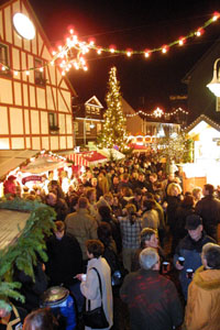 Weihnachten 2004 - Weihnachtsmarkt in Bad Marienberg