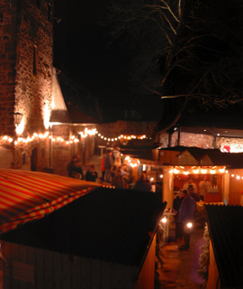 Weihnachten 2005 - Weihnachtsmarkt in Bad Vilbel