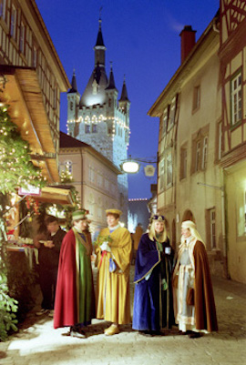 Weihnachten 2004 - Altdeutscher Weihnachtsmarkt in Bad Wimpfen 2004