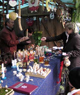 Weihnachten 2004 - Weihnachtsmarkt Bärnau