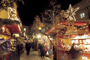 Weihnachten 2005 - Weihnachtsmarkt in Basel