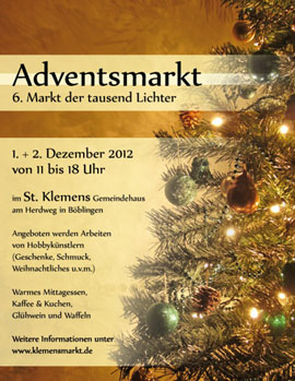 St. Klemens Adventsmarkt in Böblingen