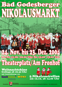 Weihnachten 2004 - Weihnachtsmarkt Bad Godesberg