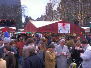 Weihnachten 2005 - Weihnachtsmarkt in Brüssel