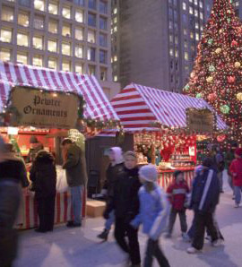Weihnachten 2005 - Christkindlmarket Chicago