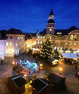 Weihnachtsmarkt in Crimmitschau
