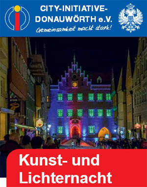 Kunst- und Lichternacht in Donauwörth 2024