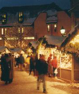 Weihnachten 2005 - Weihnachtsmarkt in Ettlingen