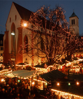 Weihnachten 2004 - Weihnachtsmarkt Freiburg