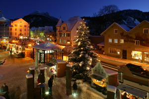 Weihnachten 2004 - Weihnachtsmarkt Füssen