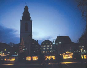 Weihnachten 2004 - Weihnachtsmarkt in Gießen