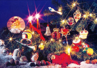 Weihnachten 2004 - Weihnachtsträume im Glasmuseum