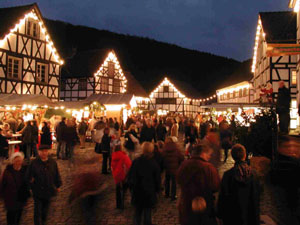 Weihnachten 2005 - Weihnachtsmarkt im Freilichtmuseum Hagen