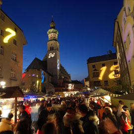 Weihnachtsmarkt Hall in Tirol