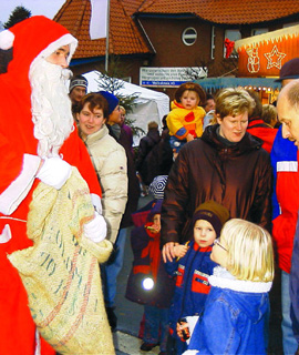 Weihnachten 2004 - Weihnachtsmarkt in Hambergen