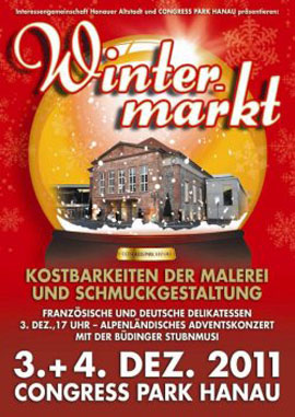 Hanauer Wintermarkt am und im CPH
