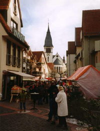 Weihnachten 2004 - Weihnachtsmarkt in Hattersheim
