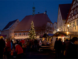 Weihnachtsmarkt in Hilpoltstein 2021
