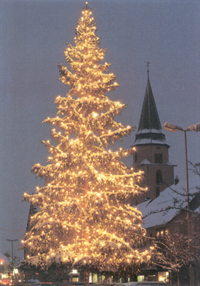 Weihnachten 2004 - Weihnachtsmarkt Hüfingen