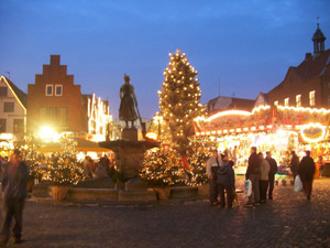 Weihnachten 2005 - Weihnachtsmarkt Husum
