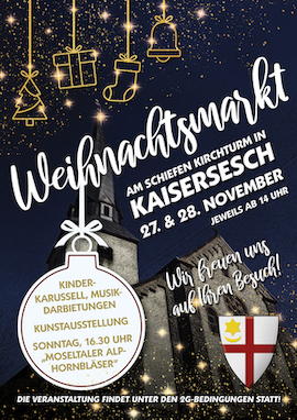 Weihnachtsmarkt Kaisersesch 2021 abgesagt