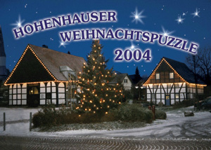 Weihnachten 2004 - Hohenhauser Weihnachtspuzzle 2004