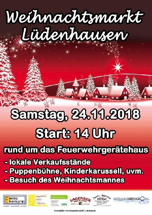 Weihnachtsmarkt in Lüdenhausen 2024