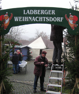 Weihnachten 2004 - Weihnachtsmarkt Ladbergen