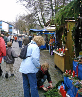 Weihnachten 2004 - Weihnachtsmarkt Lienen