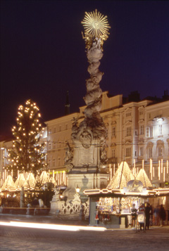 Weihnachten 2005 - Christkindlmarkt am Linzer Hauptplatz