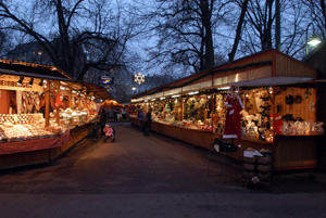 Weihnachten 2005 - Weihnachtsmarkt in Linz