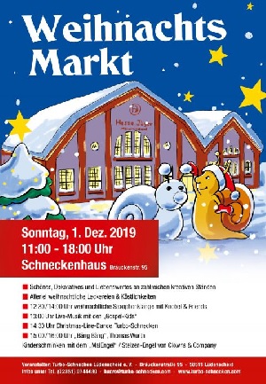 Weihnachtsmarkt im Schneckenhaus 2020 abgesagt