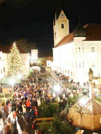 Weihnachten 2004 - Weihnachtsmarkt in Markt Indersdorf