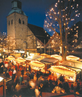 Weihnachten 2005 - Weihnachtsmarkt Melle