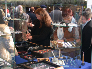 Weihnachten 2005 - Kunsthandwerkermarkt in Schwemlingen