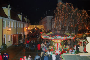 Weihnachten 2004 - Weihnachtsmarkt Mindelheim