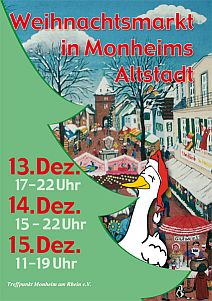 Weihnachtsmarkt in Monheim am Rhein