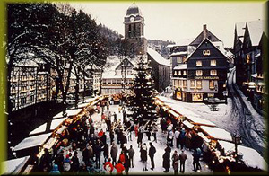 Weihnachten 2004 - Weihnachtsmarkt in Monschau