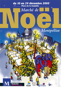 Weihnachten 2005 - Le Marché de Noël de Montpellier
