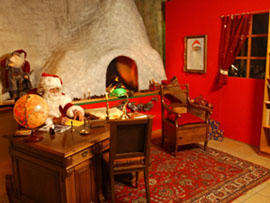 Büro des Weihnachtsmanns