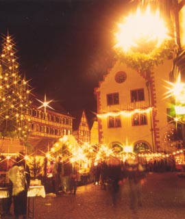 Weihnachten 2004 - Weihnachtsmarkt in Mosbach
