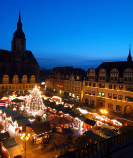 Weihnachten 2004 - Weihnachtsmarkt Naumburg